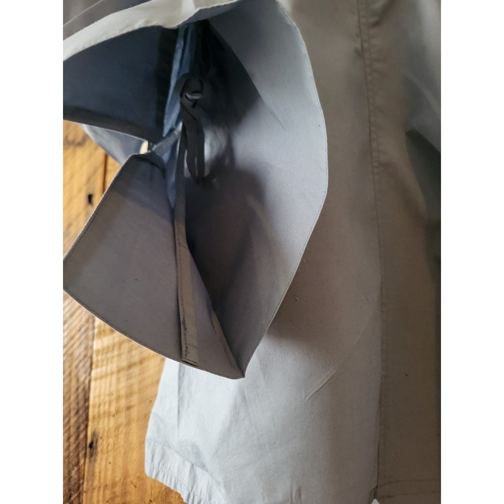 Free People ‘Brown Eyed Girl’ Poplin Blue Blouse ~ EUC 💜 - Picture 3 of 7